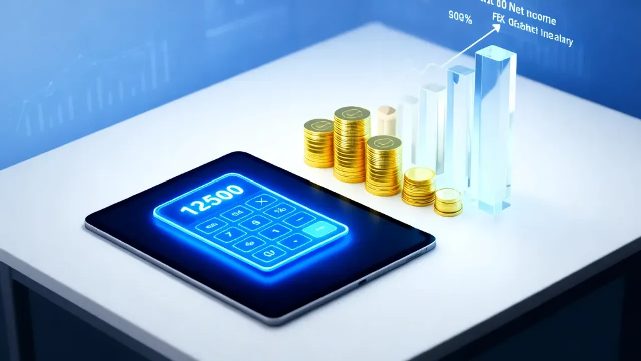 12500 brutto ile to netto? Praktyczne porównanie wynagrodzeń 2026 Wykres finansowy przedstawiający 12500 brutto ile to netto w rozliczeniu rocznym.