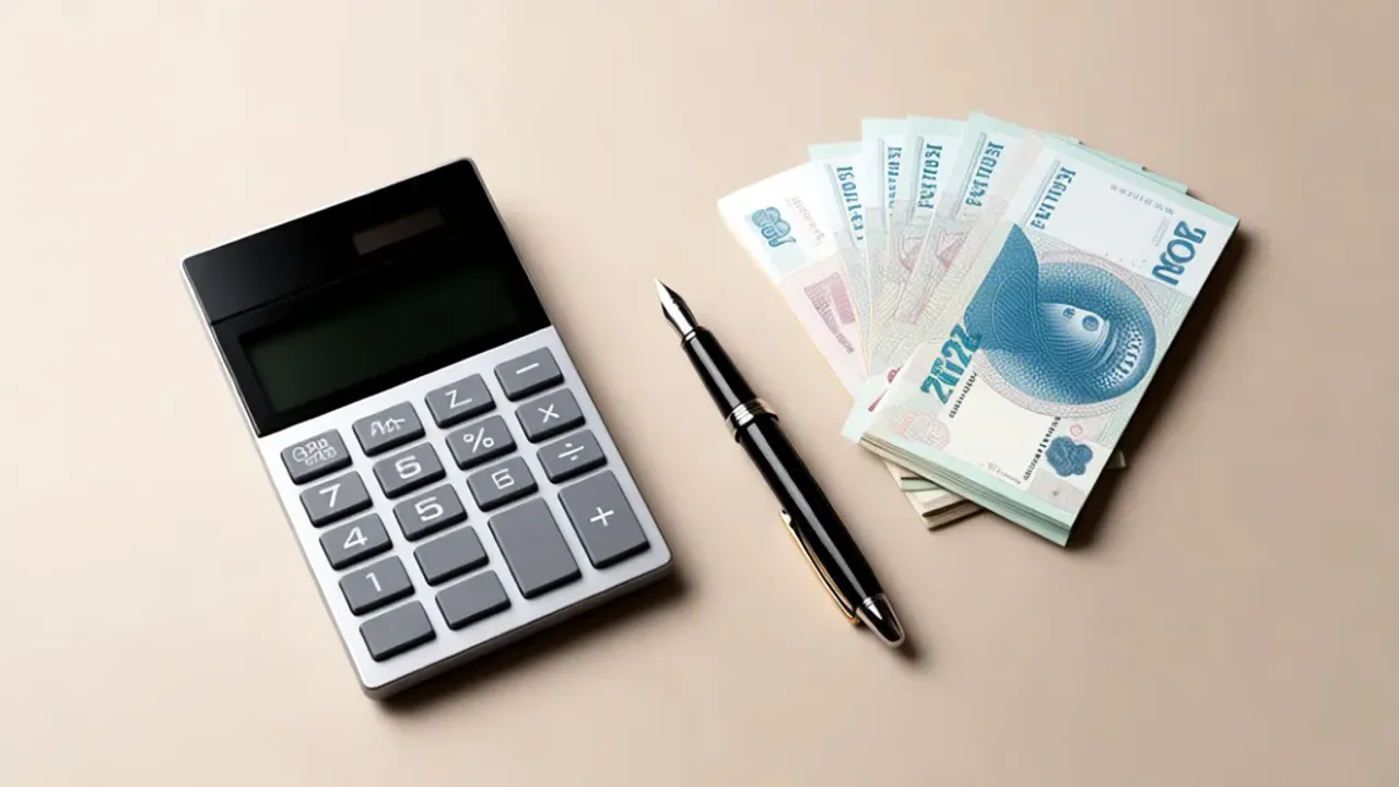 8000 brutto ile to netto? Praktyczne porównanie form zatrudnienia Kalkulator finansowy przedstawiający 8000 brutto ile to netto na przejrzystym wykresie wynagrodzeń.