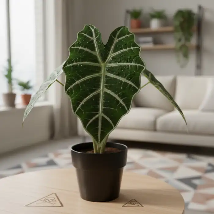 Czy alokazja jest trująca? Rośliny, kot, pupil i alokazja frydek