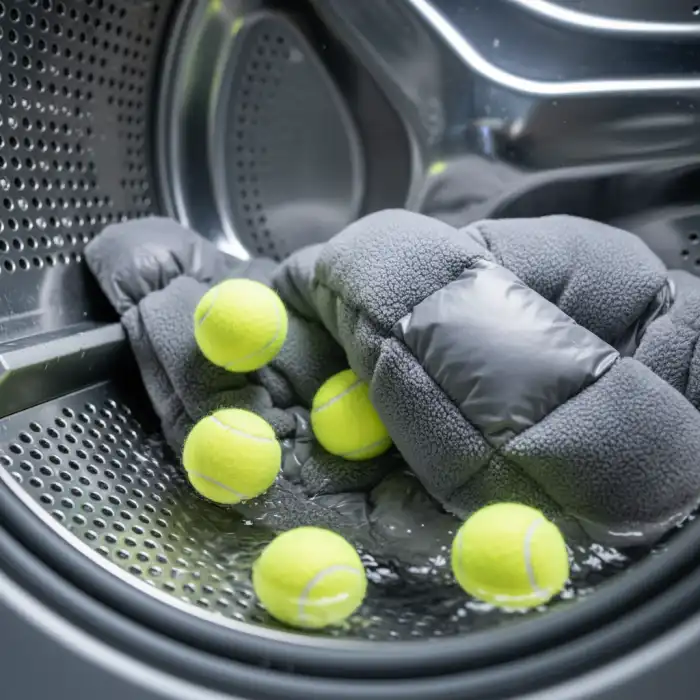 Jak prać kurtkę puchową z piłeczkami, by wyprać puchówki i odzież