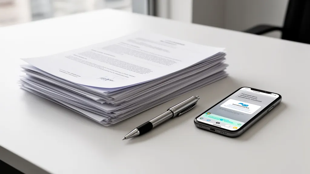 Jak zaszkodzić nieuczciwemu pracodawcy – prawne kroki i dowody Dokumenty prawne i telefon na biurku jako dowody w sprawie jak zaszkodzić nieuczciwemu pracodawcy.