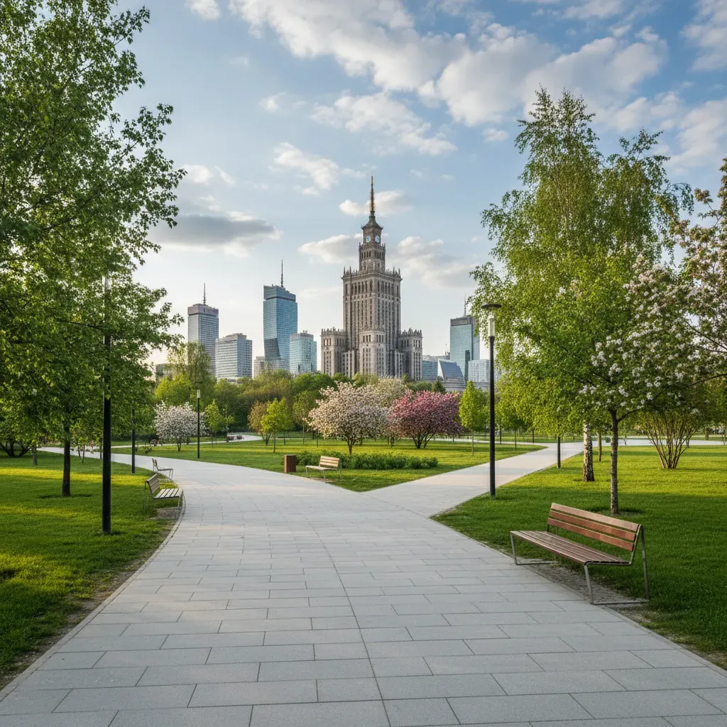 Nagradzany park na Żeraniu w opłakanym stanie? Mieszkańcy oburzeni stanem trawników